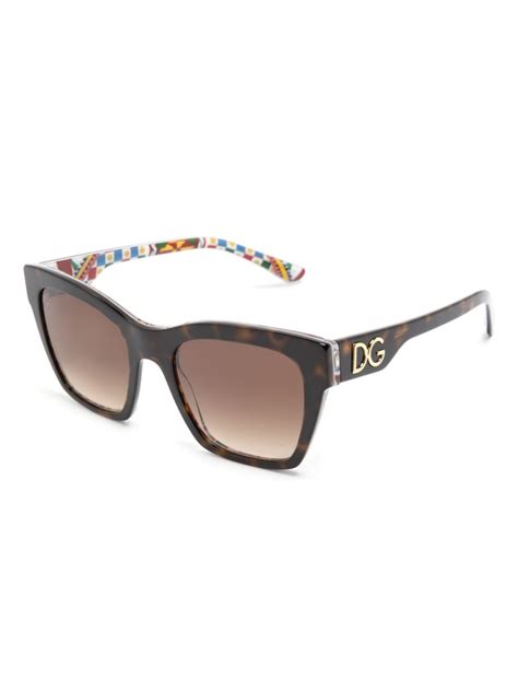 dolce gabbana sonnenbrille damen cat eye